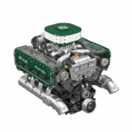MK10182 V8 TANK ENGINE 2250 PCS
