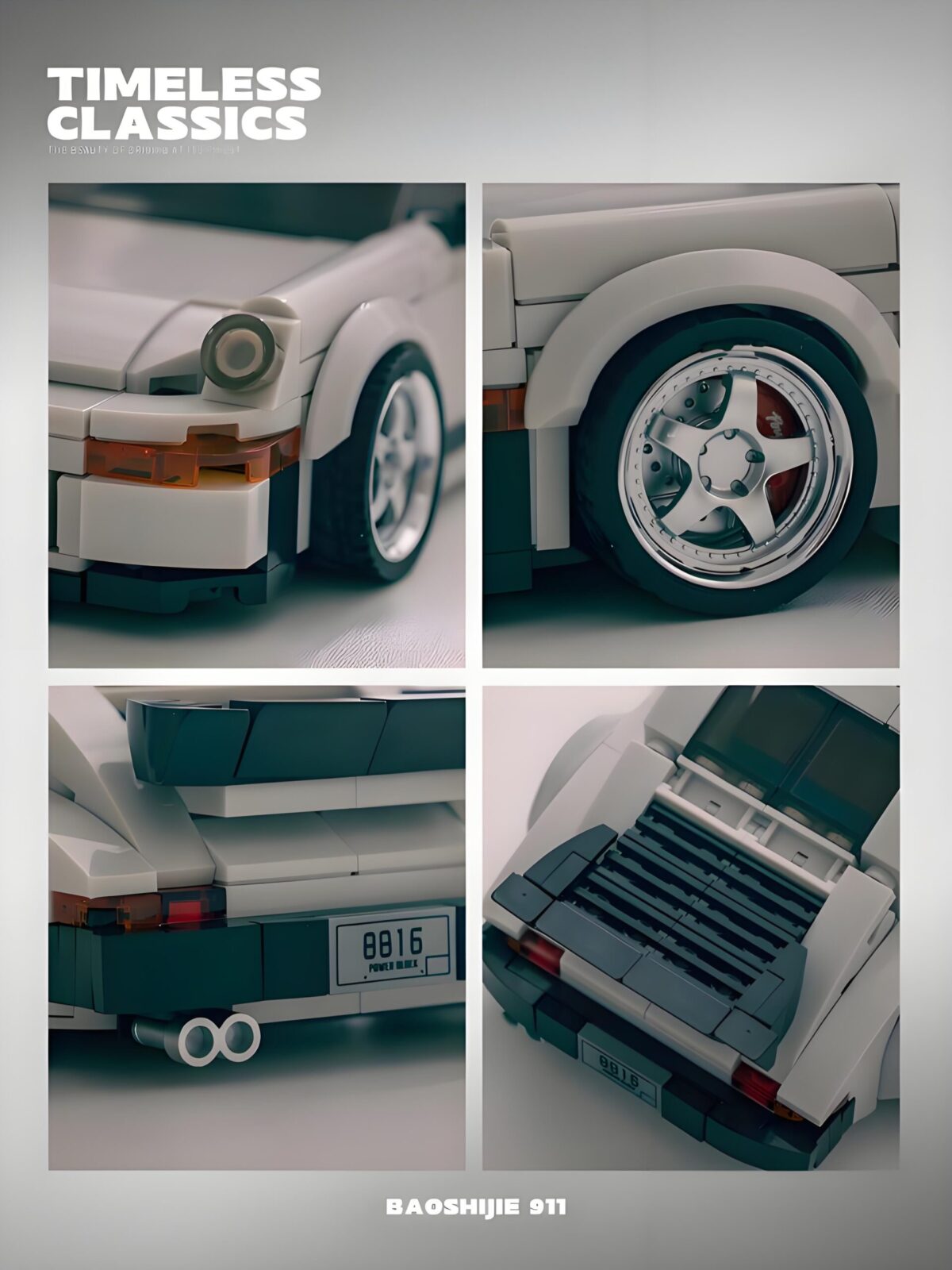 PB8816 1:32 The German Luxury Car 930 343PCS - Image 7