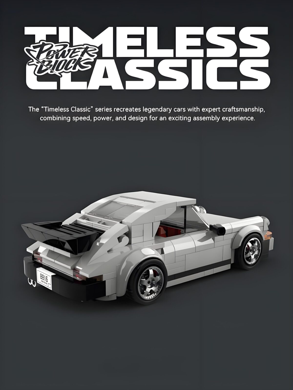 PB8816 1:32 The German Luxury Car 930 343PCS - Image 4