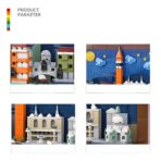 WG4928 Minibricks Venice PostCard 580PCS - Image 2