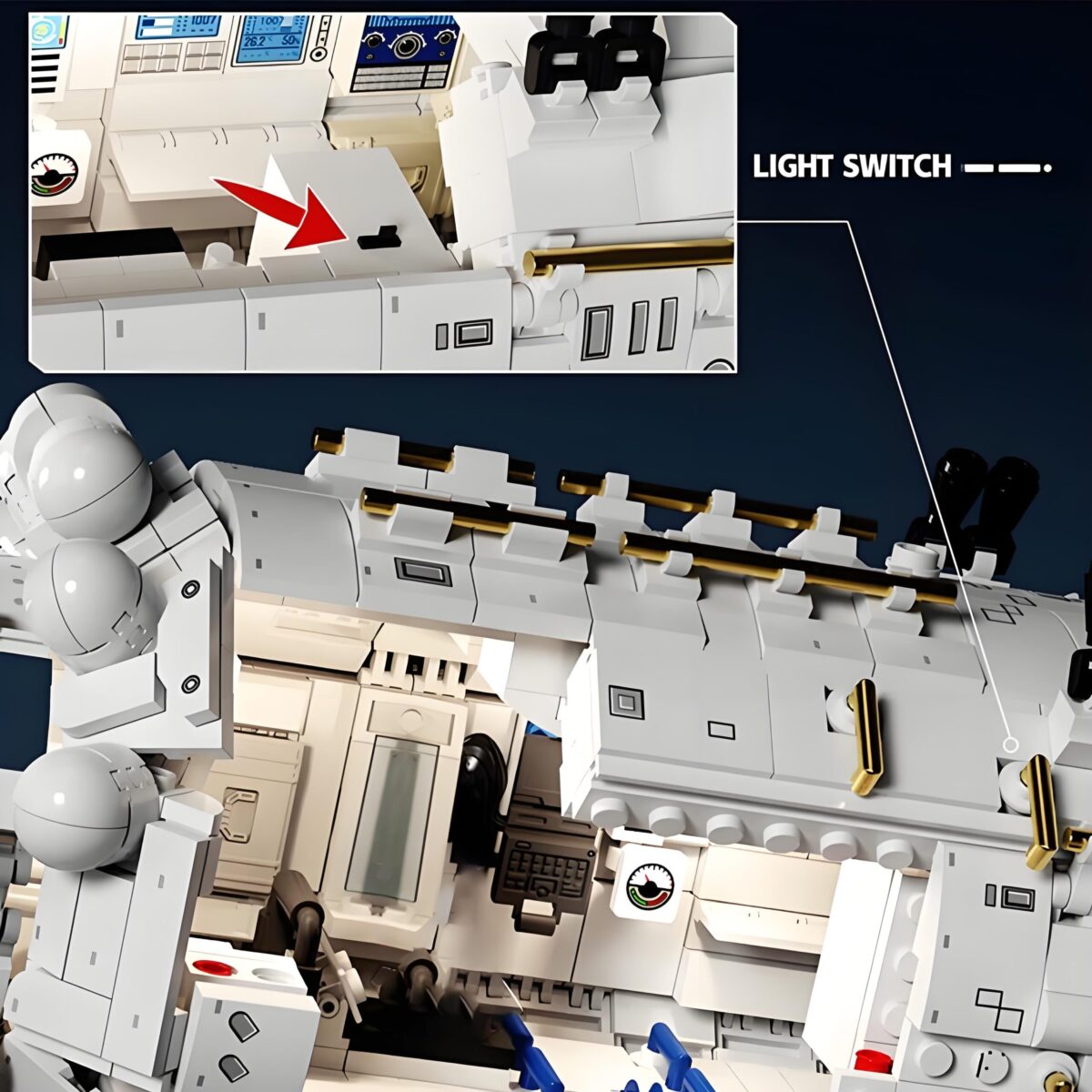 SEMBO 203337 The core module of a space station 3227PCS - Image 3