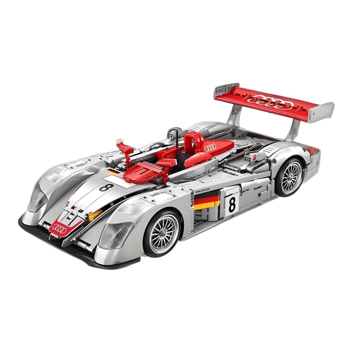 YC23044  1:10 The R8 LMP 2000 2426PCS - Image 1