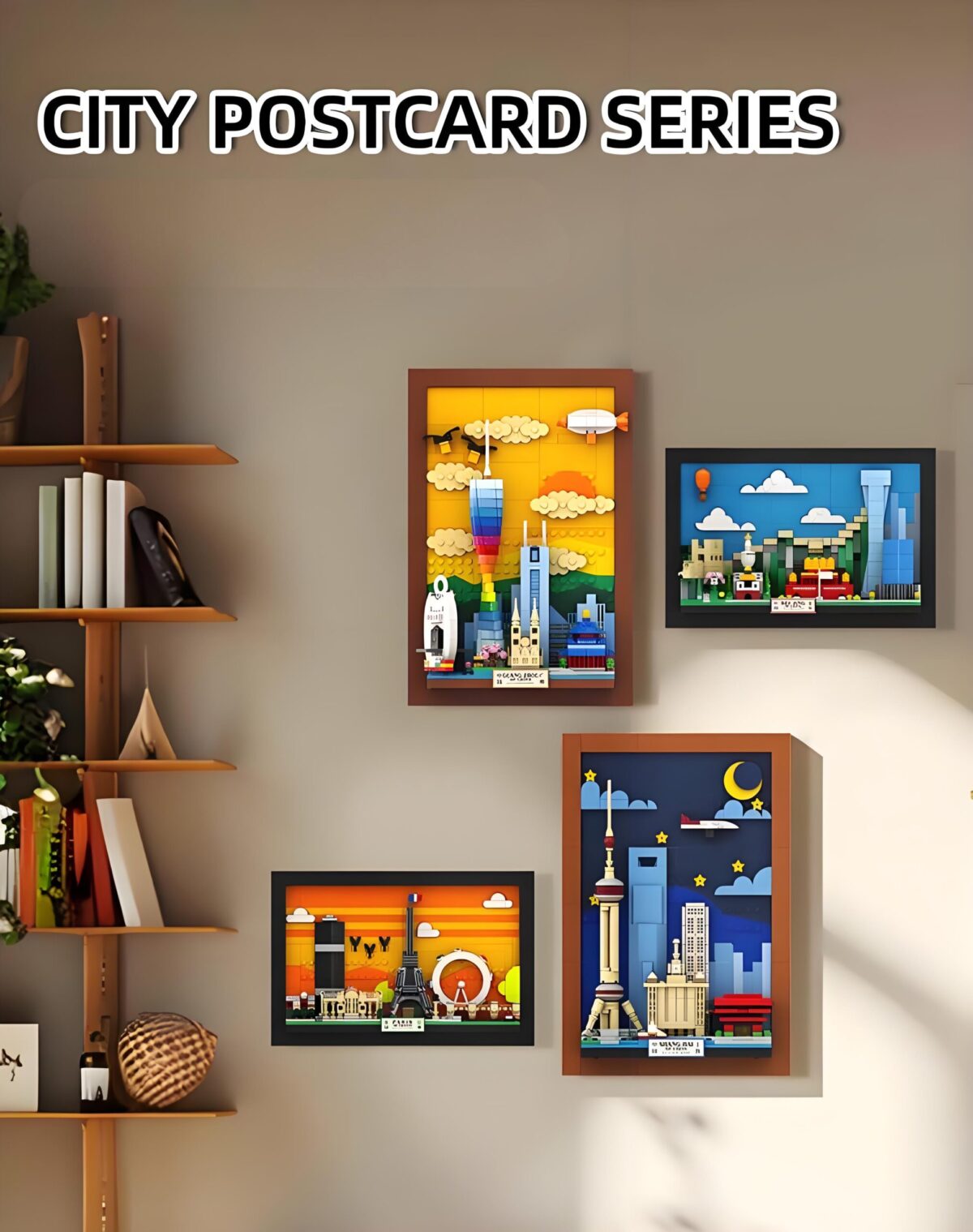 WG5920 Minibricks ChongQing PostCard 1099PCS - Image 3