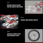 YC23044  1:10 The R8 LMP 2000 2426PCS - Image 4