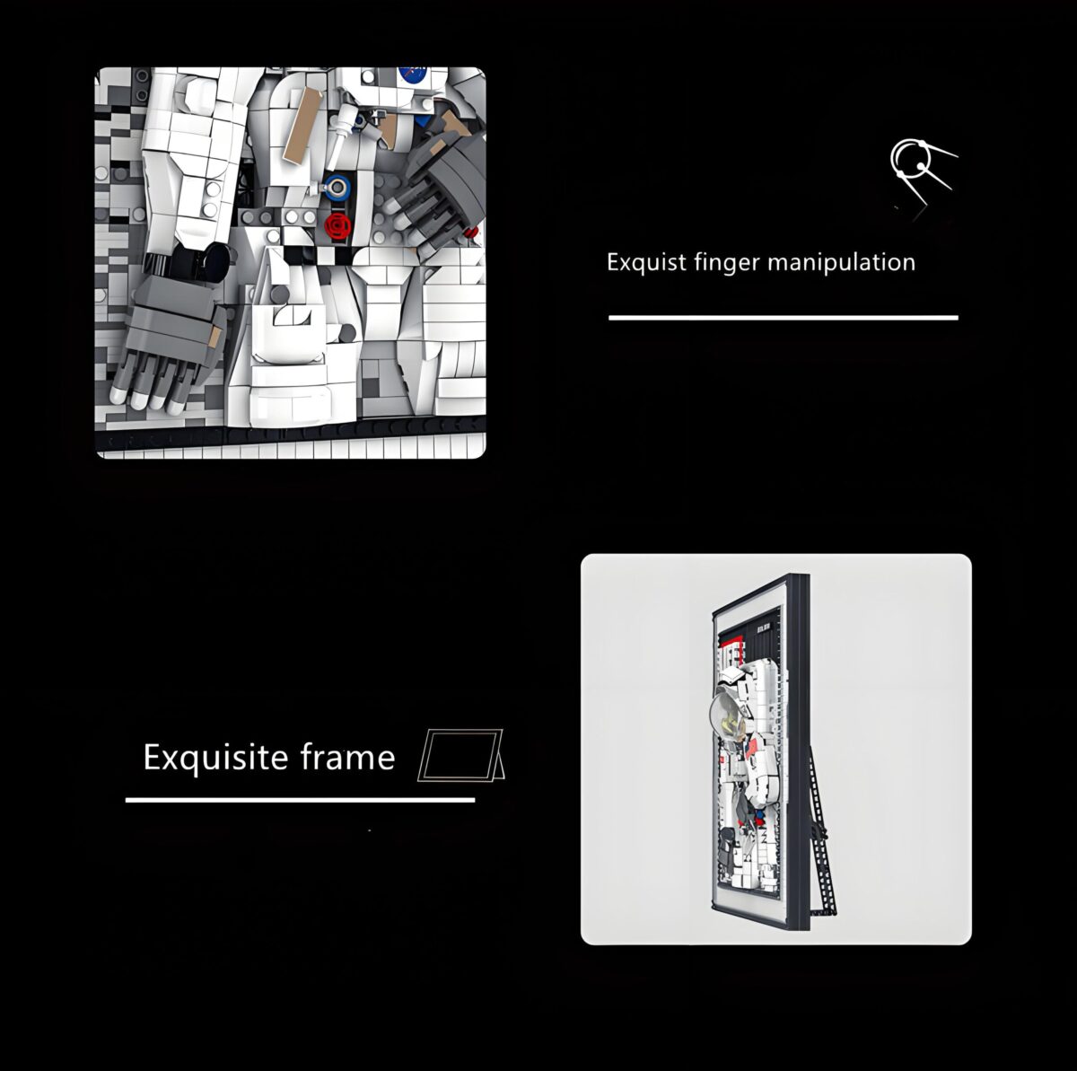 Mork 031005 The Astronaut Photo Frame 2188PCS - Image 3