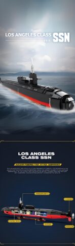 R33049 LOS ANGELES CLASS SNN 1:125 2988PCS - Image 3