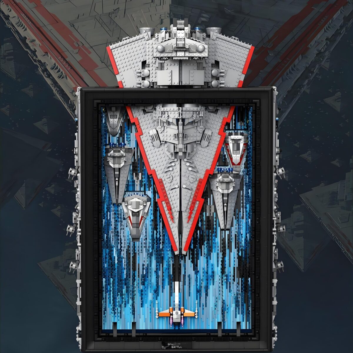 Reobrix 99007 THE Star Wars Revenge Art Drawings  5694PCS - Image 3