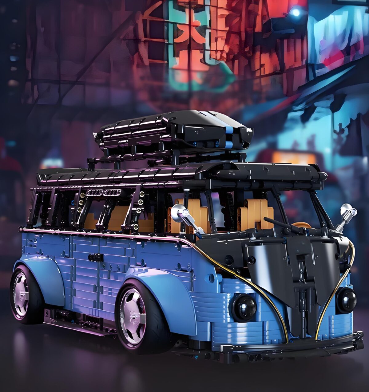 T5022A 1:8 The Touring Campervan 3299PCS - Image 3