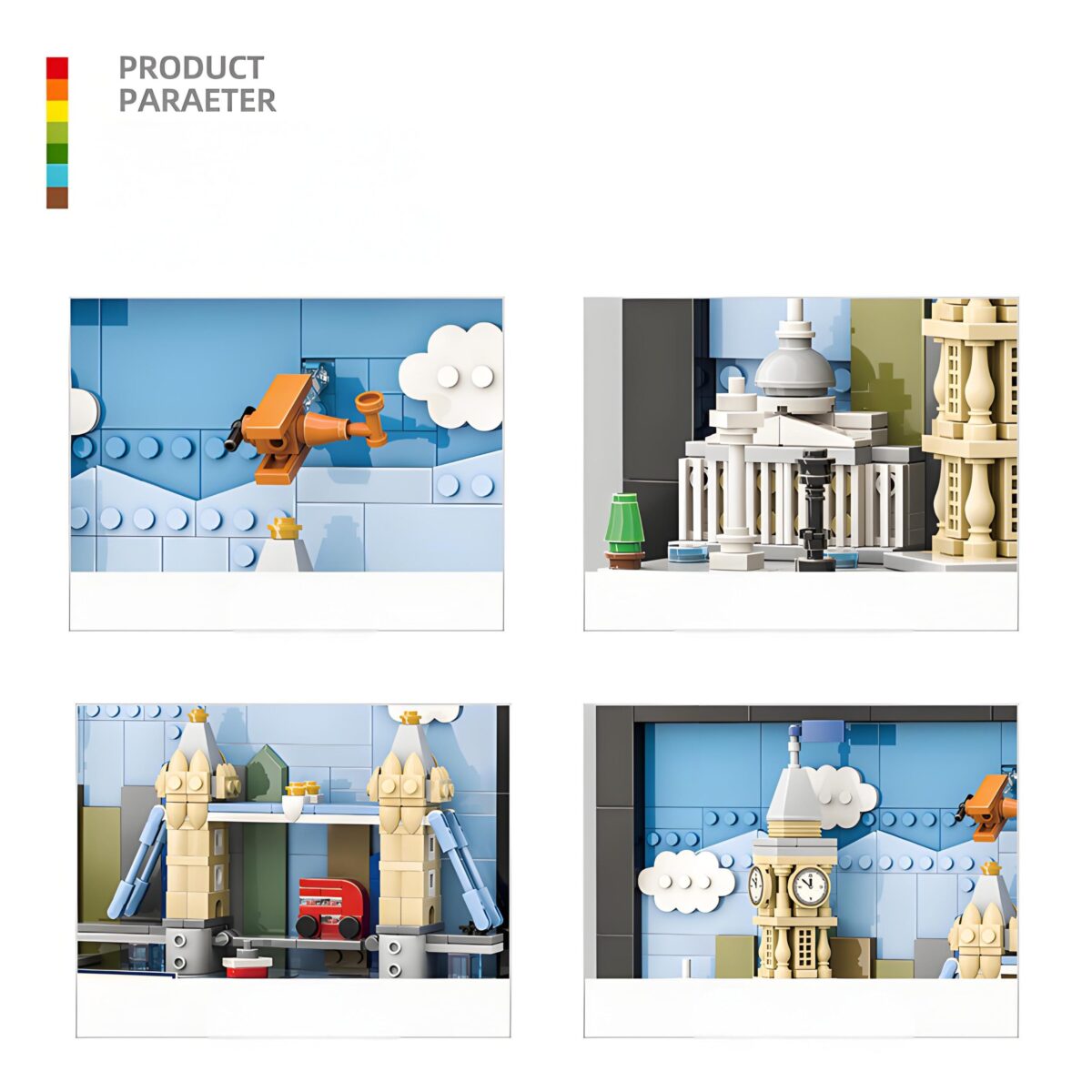 WG4926 Minibricks London PostCard 564PCS - Image 2