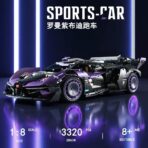 GL10643 1:8 The Racing Car Meteor 3320PCS - Image 2