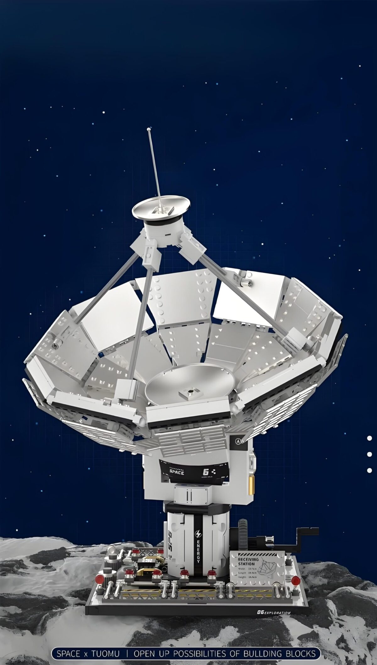 TUOMU T-1017  The Space Exploration  1375PCS - Image 2