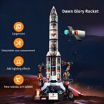 JAKI The Dawn of Glory Rocket  863PCS - Image 2
