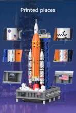 CADA C56049 The NASA SLS Artemis Rocket  659PCS - Image 4