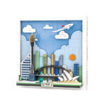 WG4927 Minibricks Sydney PostCard 707PCS