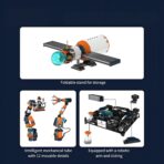 JAKI The Dawn of Glory Rocket  863PCS - Image 4
