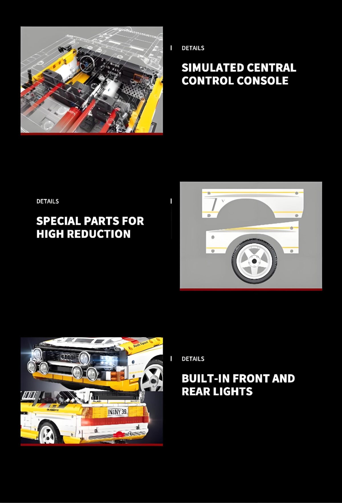 YC23043 1:8 The Sportcar Quattro S1 From 1984 3887PCS - Image 4