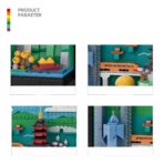 WG4924 Minibricks HangZhou PostCard 594PCS - Image 2
