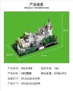 XB8188 The Schloss Neuschwanstein 6786PCS - Image 6