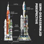JIE STAR JJ9030-9031 The Space Launch System-Falcon Heavy - Image 5