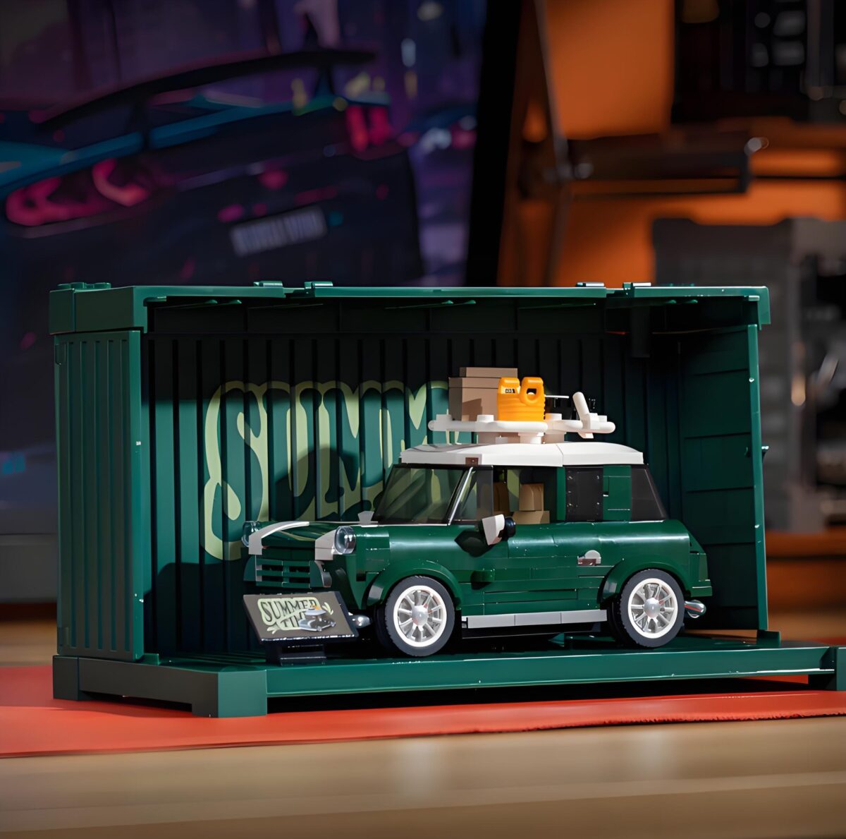 PB8804  1:32 The Summer Time：MINI Camper 356PCS - Image 2