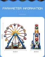 MK11006 The Ferris Wheel With LED 3836PCS - Image 4