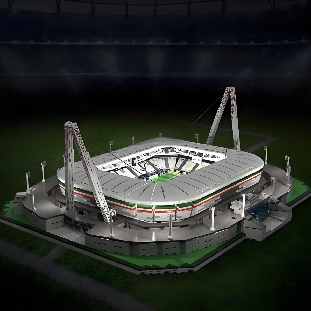 C66021 Juventus Turin Allianz Arena Stadium 3638PCS - Image 2