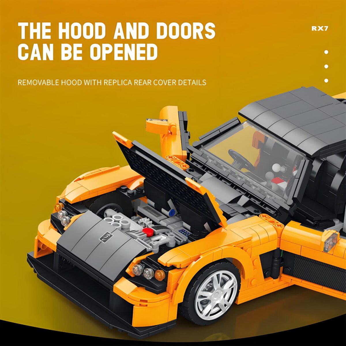 R11029 1:12 The RX-7 From Japan 1482PCS - Image 3