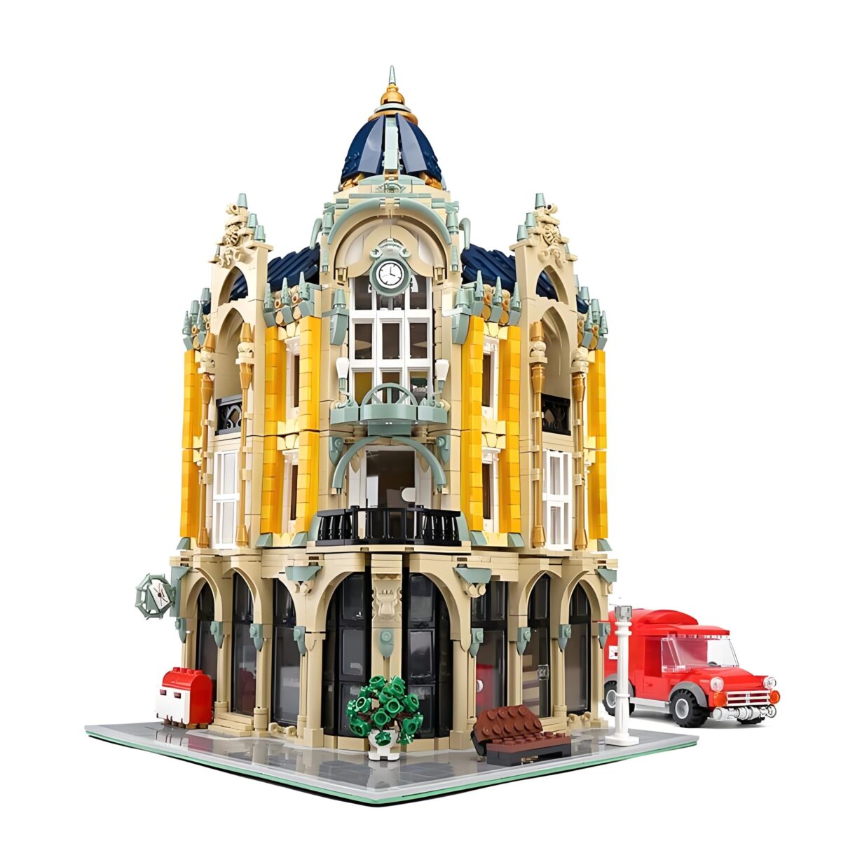 MK16010 The Conrer Post Office With LED 4030PCS - Image 1