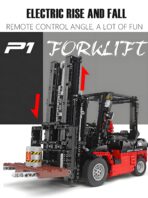 MK13106 The Motorized Red Forklift 1719PCS - Image 3