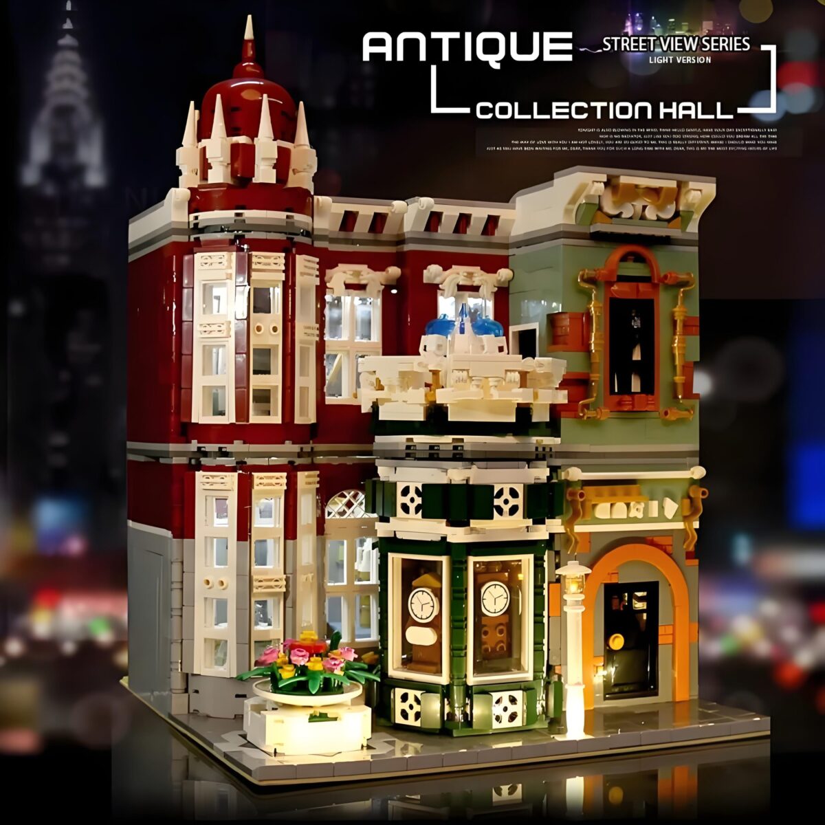 MK16005 The Antique Collection Shop With LED 3050PCS - Image 2