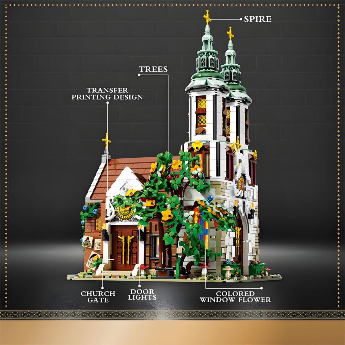 R66023 The Saint Andrew's Church 3306PCS - Image 4