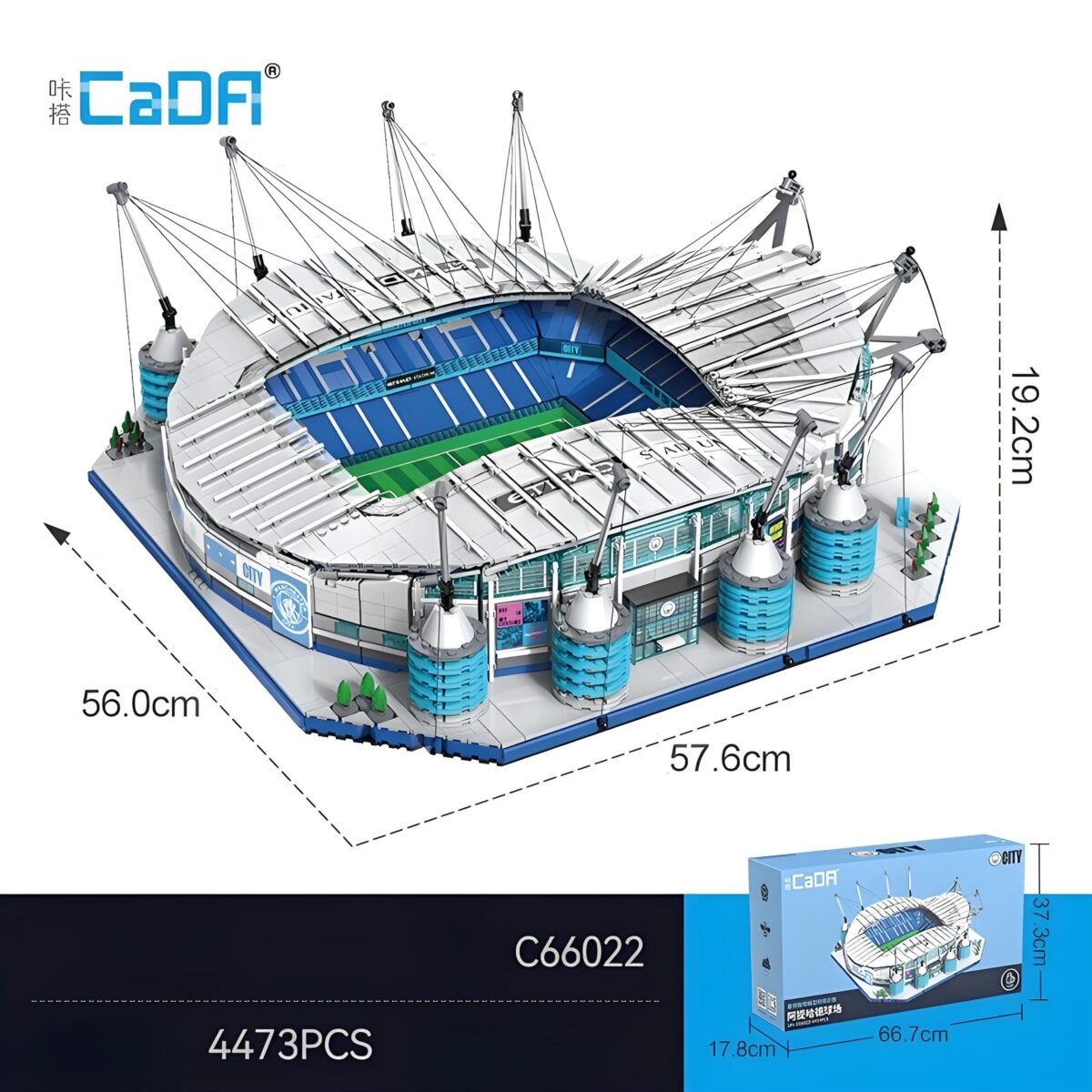 C66022 City Stadium In UK 4473PCS - Image 8