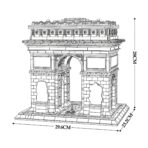 R66024 L'Arc de Triomphe 3718PCS - Image 6