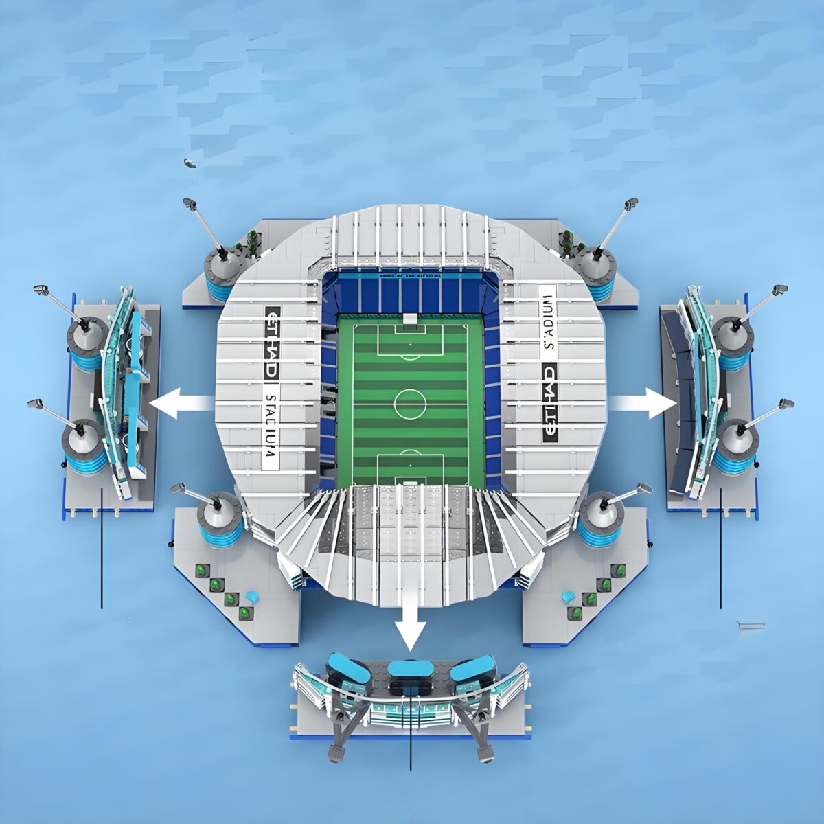 C66022 City Stadium In UK 4473PCS - Image 7