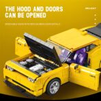 R11030 1:12 The Hellcate In Yellow 1740PCS - Image 3