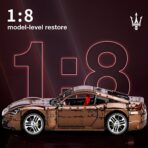 R11009 1:8 The Motorized Maserati From Italy 5480PCS - Image 2