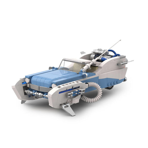 PB8803  1:32 The Back To Future:Silver Wing Cyclone 589PCS