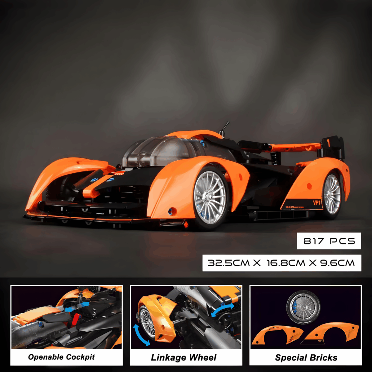 YC23045 1:14 The Solus GT  817PCS - Image 4