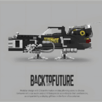 PB8827  1:32 The Back To Future  627PCS - Image 2