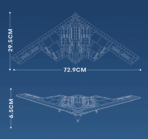 R33038 THE B2 BOMBER 2063PCS - Image 2