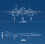 R33039 SR-72 THE RECONNAISSANCE AIRCRAFT 2071PCS - Image 2