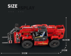 R22020 The Motorized Telescopic Arm Forklift 2260PCS - Image 2
