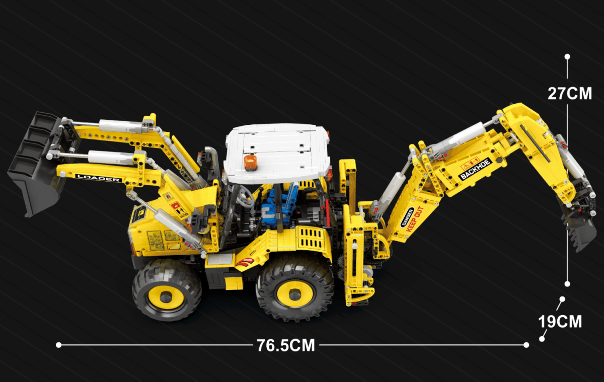 R22018 The Motorized Bulldozer 2239PCS - Image 2