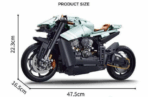 GL60505 1:5 The Super Motorbike 2176PCS - Image 2