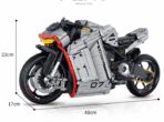 GL60507 1:5 The Motorbike SR-X 2268PCS - Image 2