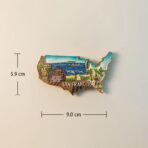 Resin-Made San Francisco Fridge Decoration With Magnet - Image 3