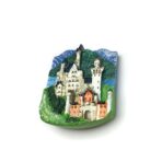 Resin-Made Neuschwanstein Castle Fridge Decoration With Magnet - Image 4