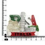 Resin-Made Pisa Tower Fridge Decoration With Magnet - Image 3