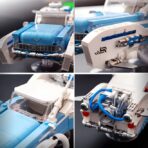 PB8803  1:32 The Back To Future:Silver Wing Cyclone 589PCS - Image 5