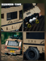 PB8823  1:32 The Delica Camper Van 489PCS - Image 6